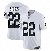 Men & Women & Youth Las Vegas Raiders #22 Eric Stokes White 2025 Vapor Stitched Jersey,baseball caps,new era cap wholesale,wholesale hats